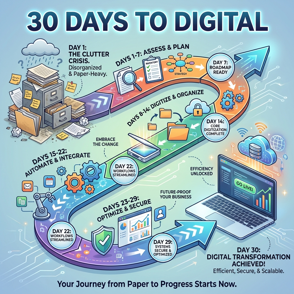 How to Digitize Your School in 30 Days: A Step-by-Step Guide